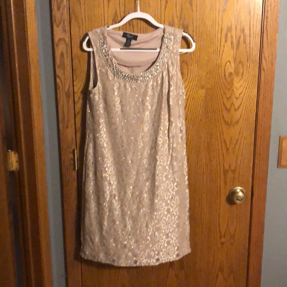 R&M Collection Dress with Detachable Coverup
